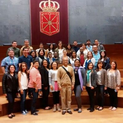 Foro Europeo - Alumnos Puerto Rico visitan Parlamento