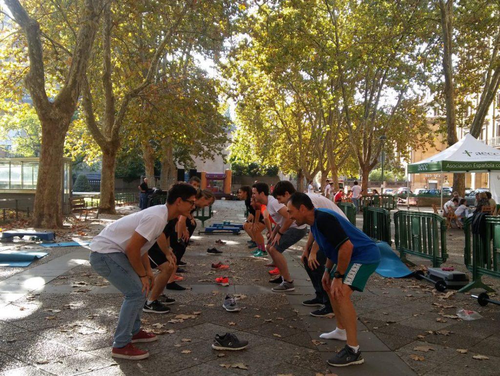 Imagen de la noticia Unos voluntarios muy deportistas