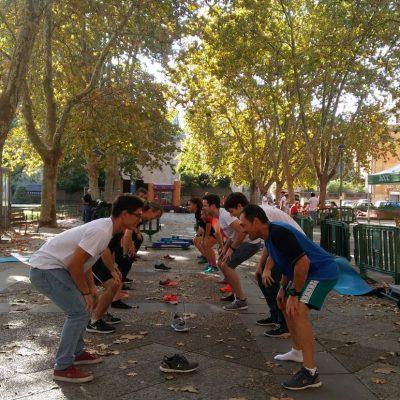 Imagen de la noticia Unos voluntarios muy deportistas