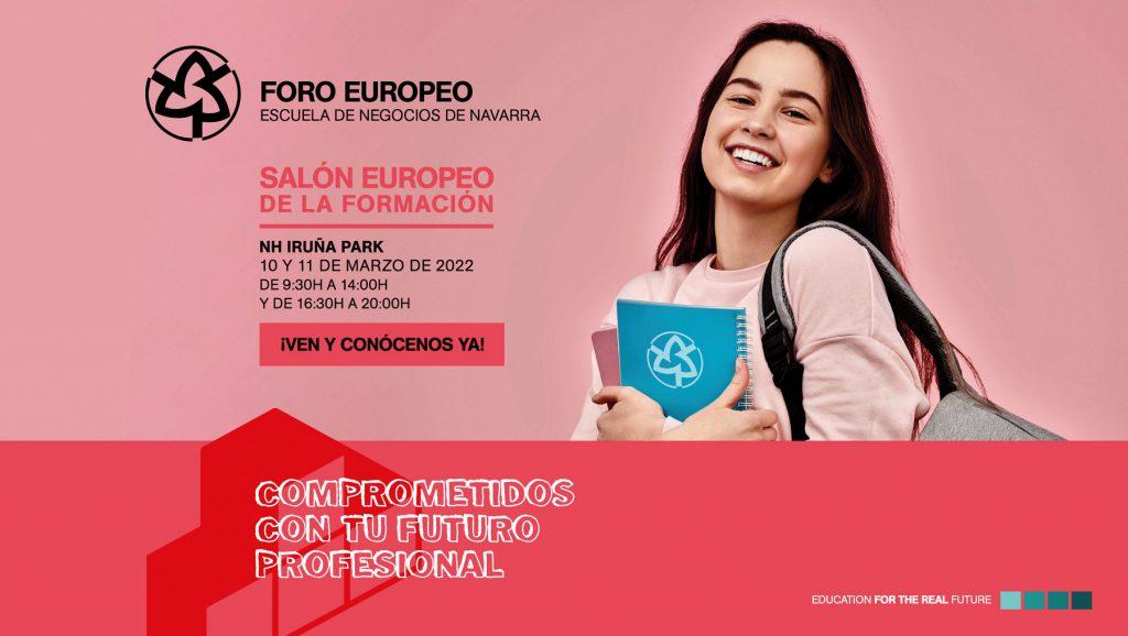 Imagen de la noticia Foro Europeo estará presente en el Salón Europeo de la Formación 2022