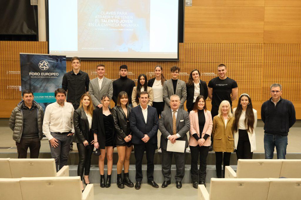 Imagen de la noticia Los estudiantes de Foro Europeo plantean a la empresa navarra las ‘claves para atraer y retener el talento joven’